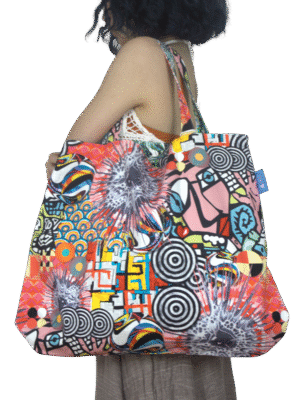 Reversible Wave Çift Taraflı Çanta